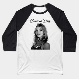 Cameron Diaz Baseball T-Shirt